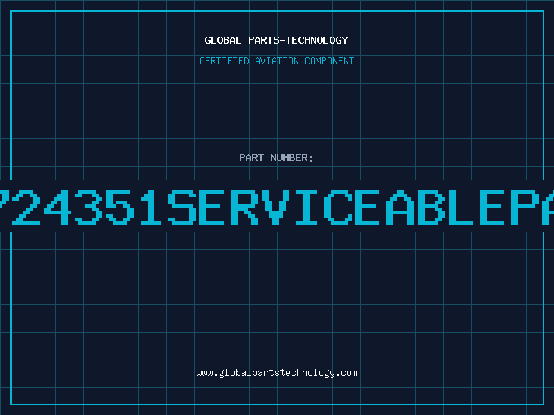 Aviation Part 31724351serviceablepart