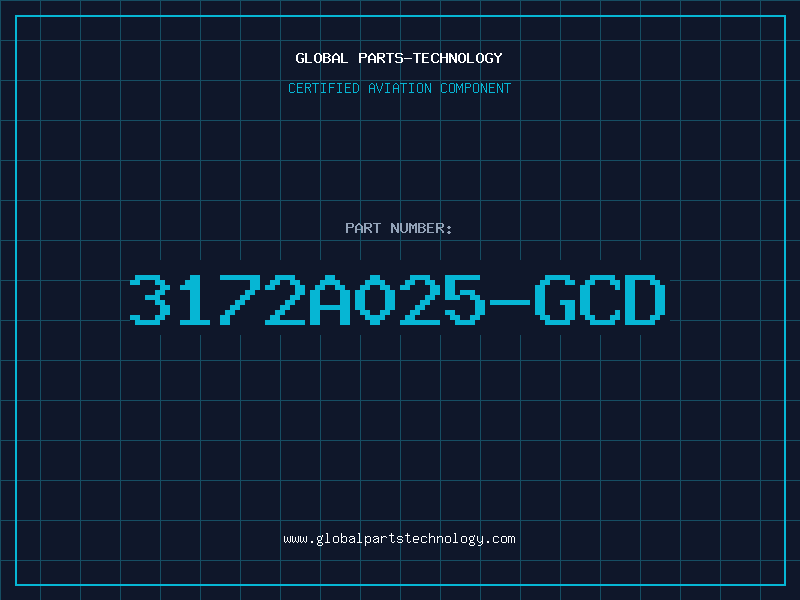 Aviation Part 3172A025-GCD