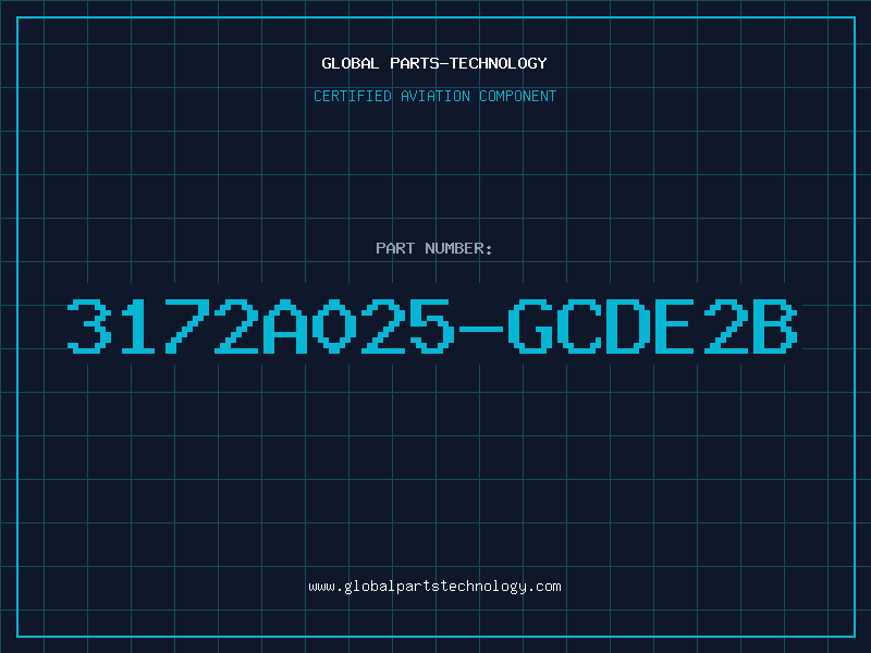 Aviation Part 3172A025-GCDE2B