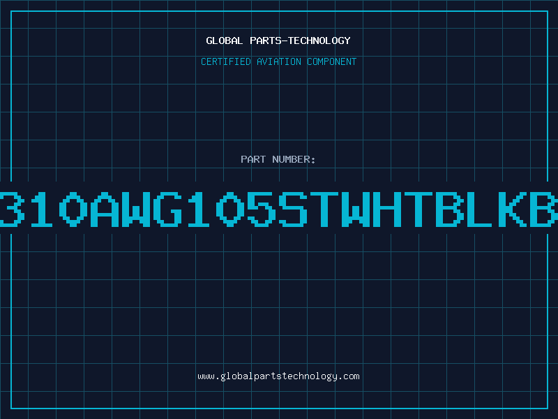 Aviation Part 317310AWG105STWHTBLKBLKB