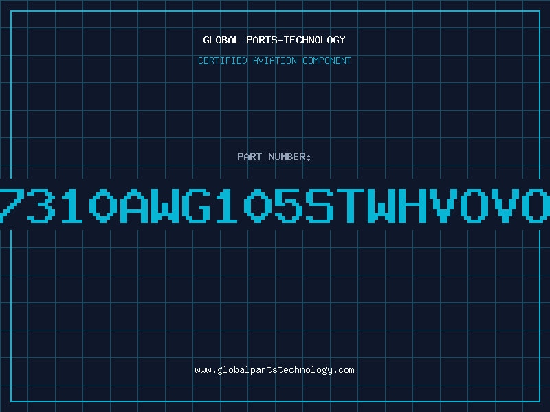 Aviation Part 317310AWG105STWHVOVOVO