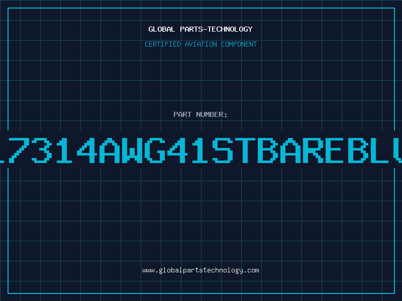 Aviation Part 317314AWG41STBAREBLUE