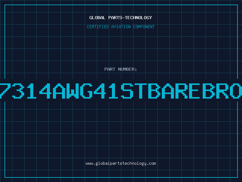 Aviation Part 317314AWG41STBAREBROWN