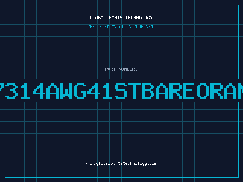 Aviation Part 317314AWG41STBAREORANGE
