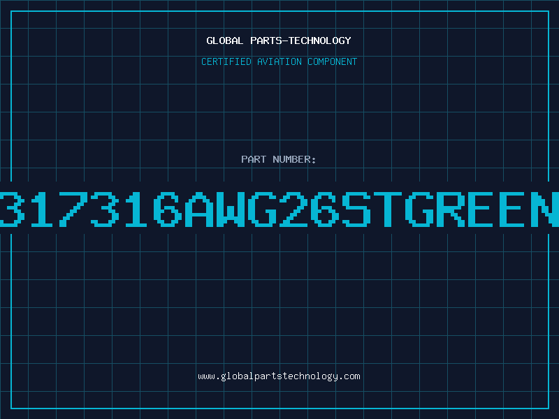 Aviation Part 317316AWG26STGREEN