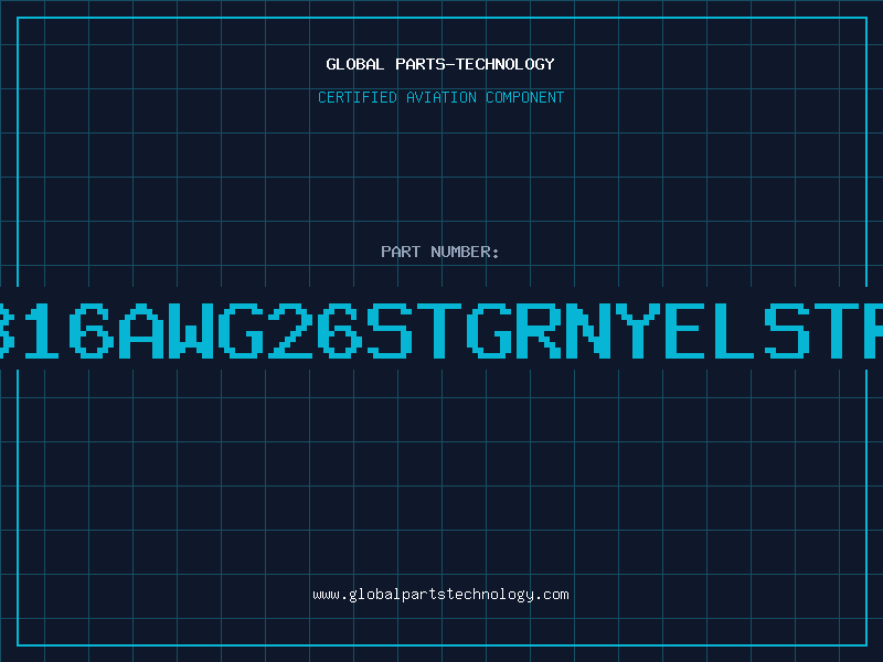 Aviation Part 317316AWG26STGRNYELSTRIPE
