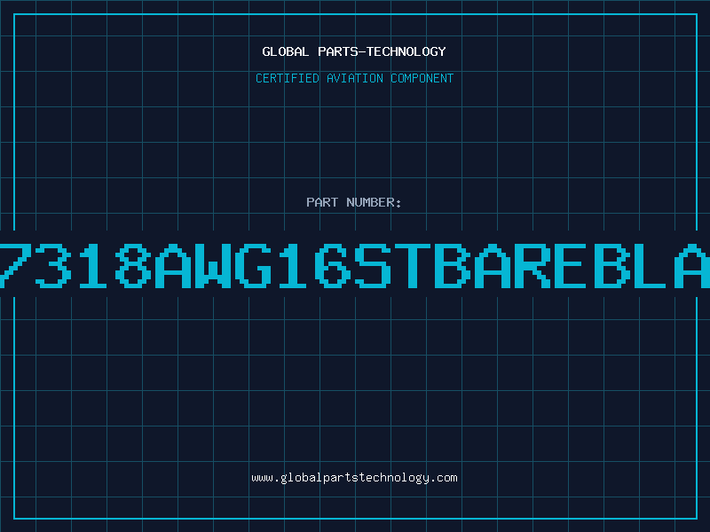 Aviation Part 317318AWG16STBAREBLACK