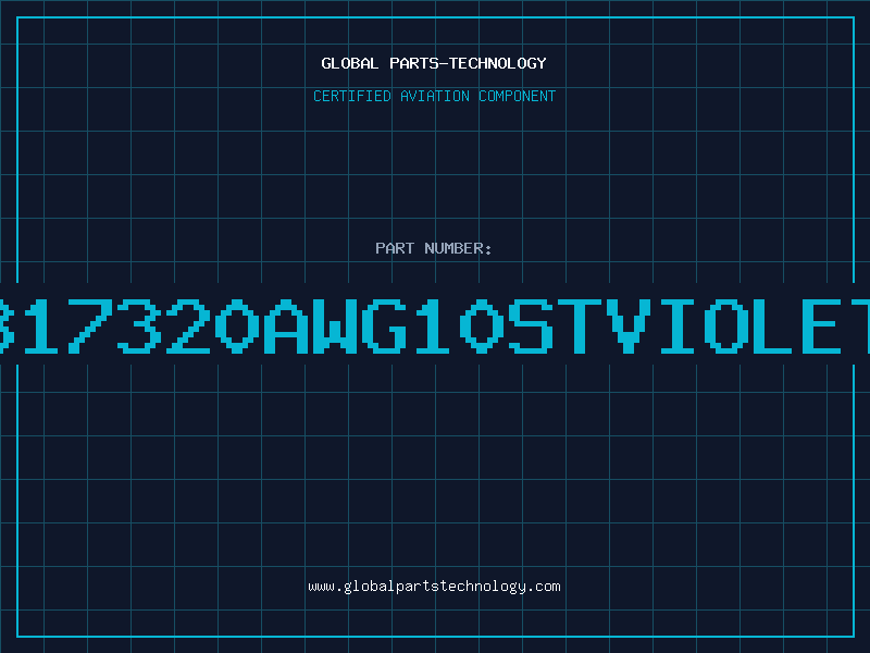 Aviation Part 317320AWG10STVIOLET