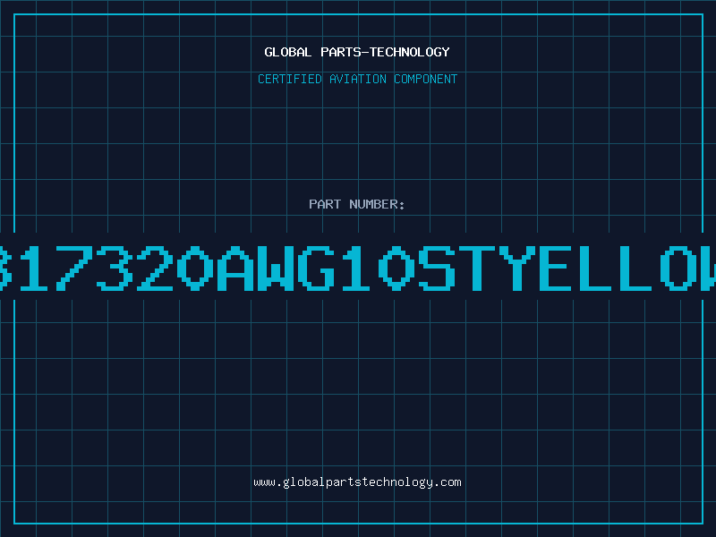 Aviation Part 317320AWG10STYELLOW