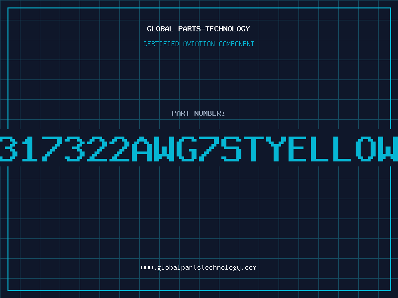 Aviation Part 317322AWG7STYELLOW