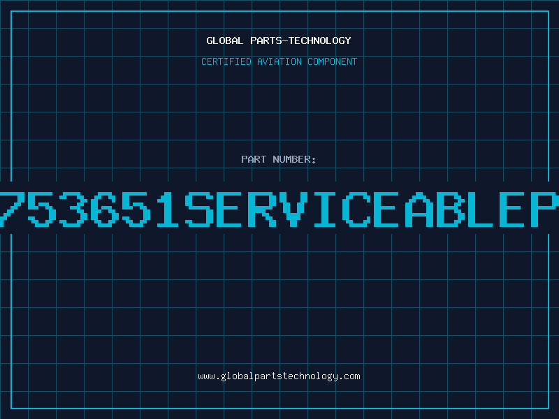 Aviation Part 31753651serviceablepar