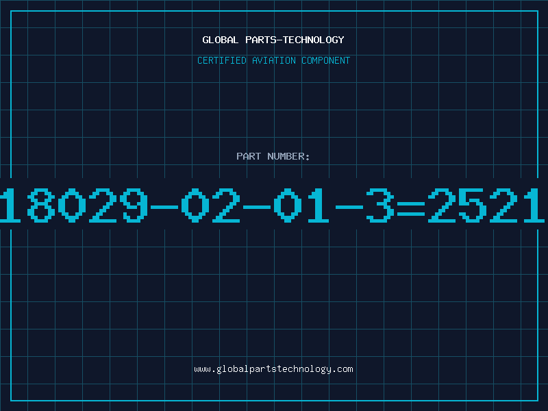 Aviation Part 318029-02-01-3=25214