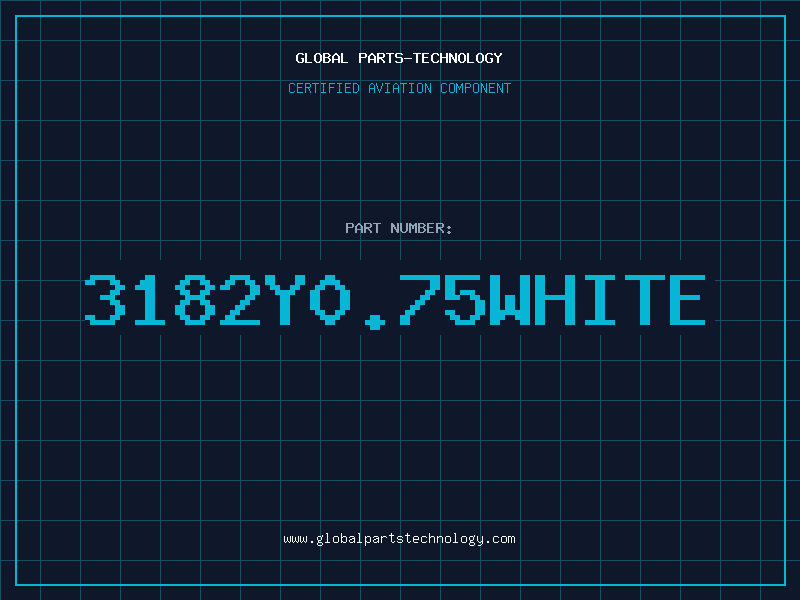 Aviation Part 3182Y0.75WHITE