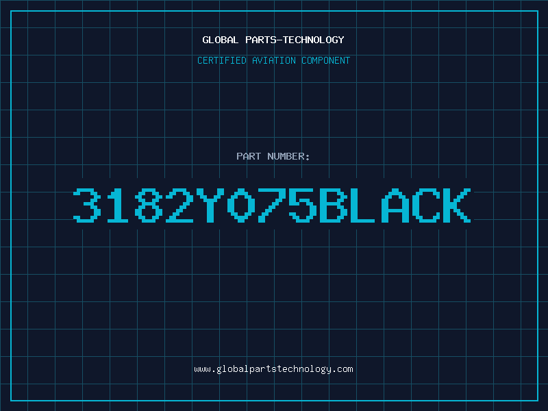 Aviation Part 3182Y075BLACK