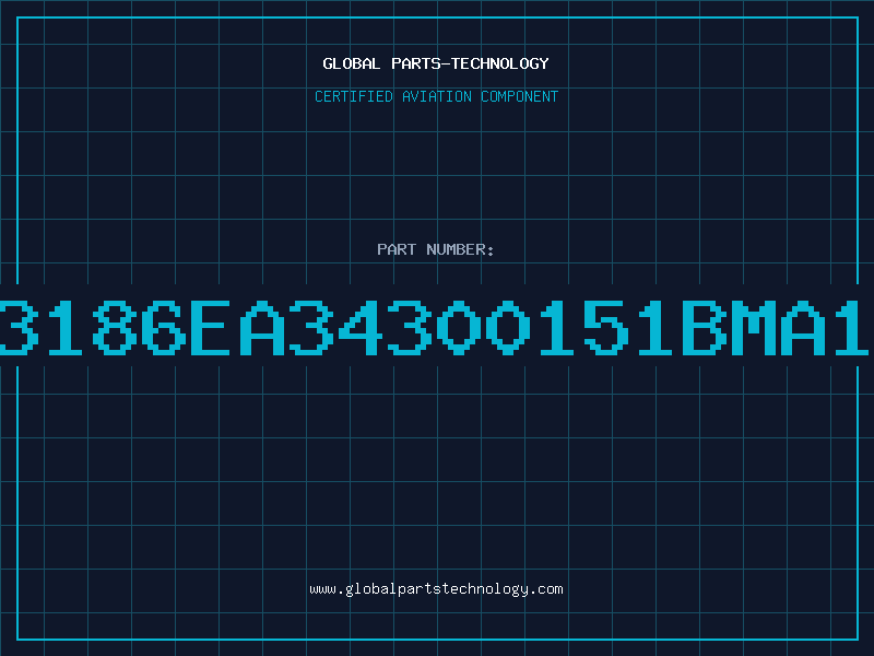Aviation Part 3186EA34300151BMA1