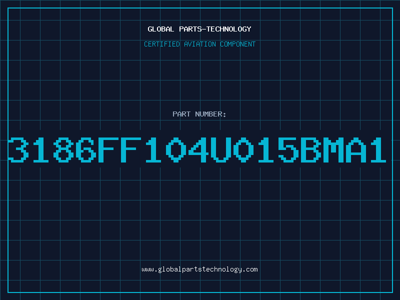Aviation Part 3186FF104U015BMA1