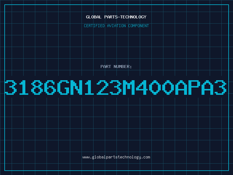 Aviation Part 3186GN123M400APA3