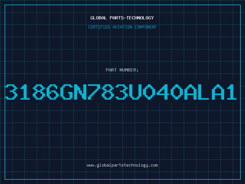 Aviation Part 3186GN783U040ALA1