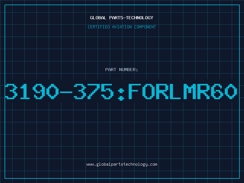 Aviation Part 3190-375:FORLMR60