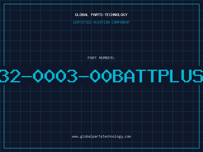 Aviation Part 32-0003-00BATTPLUS