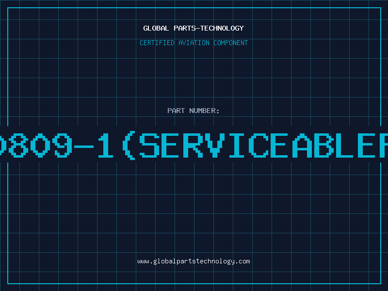 Aviation Part 32-0809-1(serviceablepart