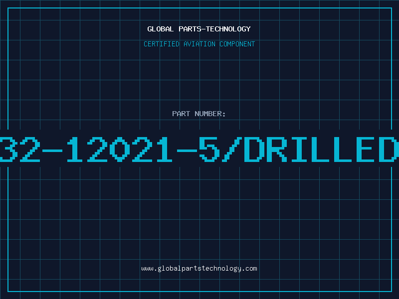 Aviation Part 32-12021-5/DRILLED