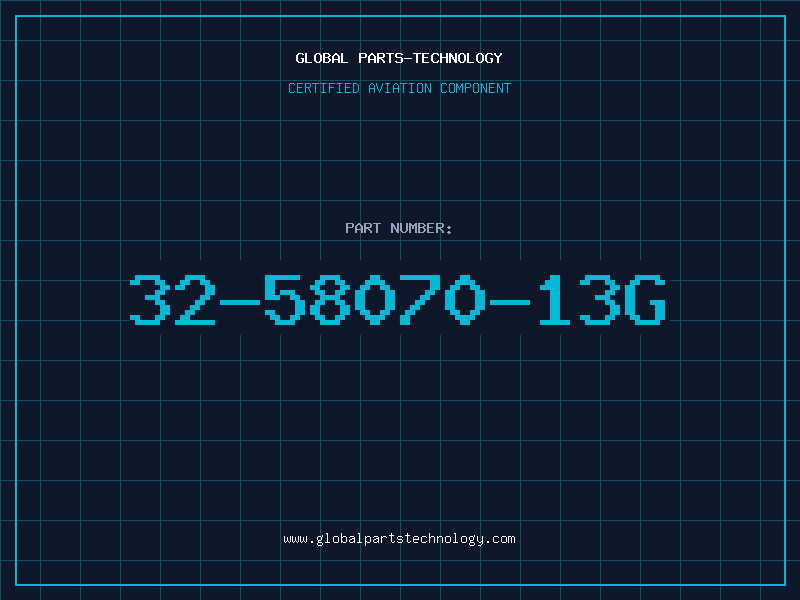 Aviation Part 32-58070-13G