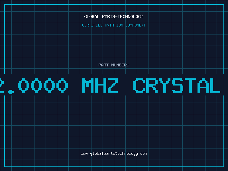 Aviation Part 32.0000 MHZ CRYSTAL H