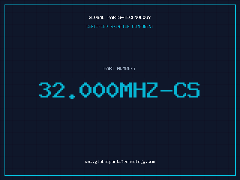 Aviation Part 32.000MHZ-CS