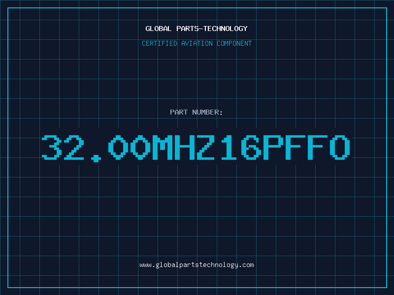 Aviation Part 32.00MHZ16PFFO