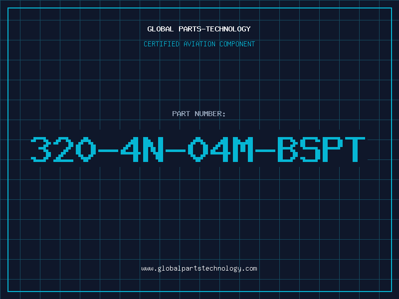 Aviation Part 320-4N-04M-BSPT