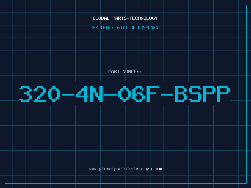 Aviation Part 320-4N-06F-BSPP