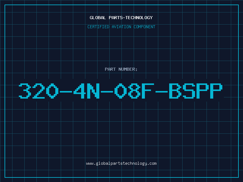 Aviation Part 320-4N-08F-BSPP