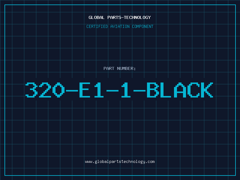 Aviation Part 320-E1-1-BLACK