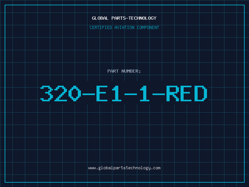 Aviation Part 320-E1-1-RED