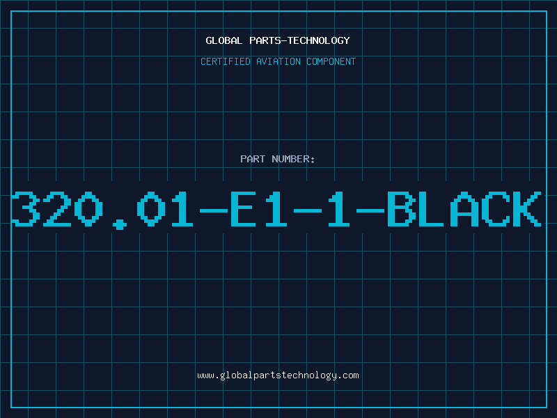 Aviation Part 320.01-E1-1-BLACK
