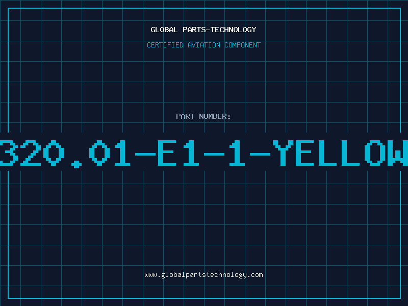Aviation Part 320.01-E1-1-YELLOW