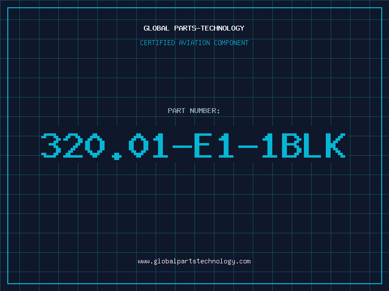Aviation Part 320.01-E1-1BLK