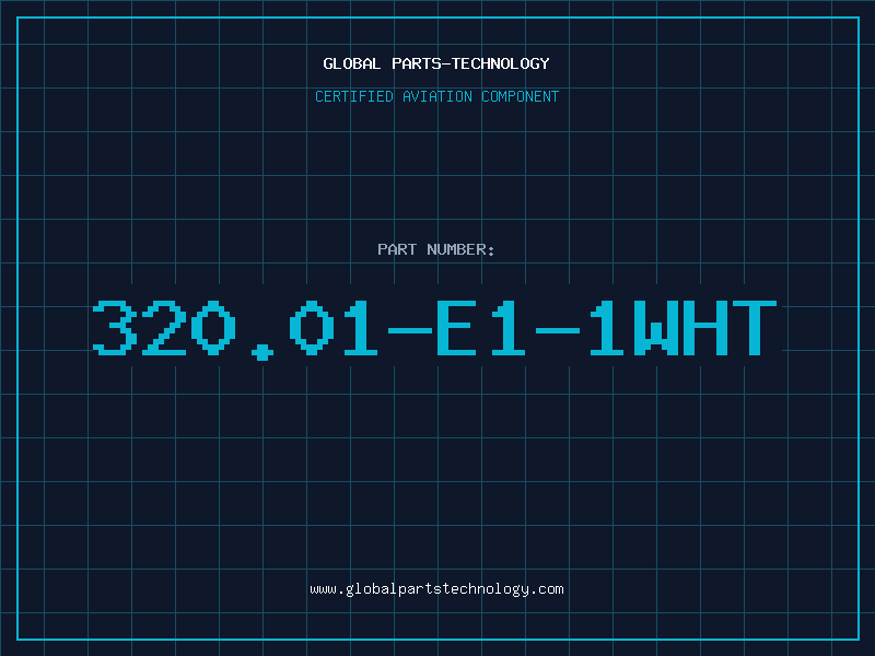 Aviation Part 320.01-E1-1WHT