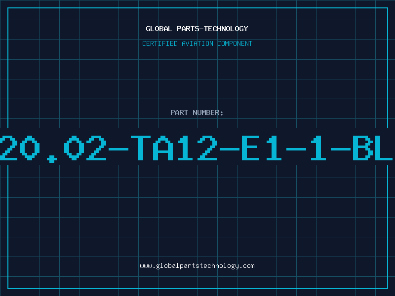 Aviation Part 320.02-TA12-E1-1-BLA