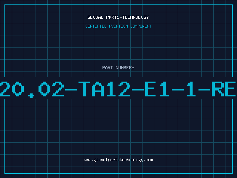 Aviation Part 320.02-TA12-E1-1-RED