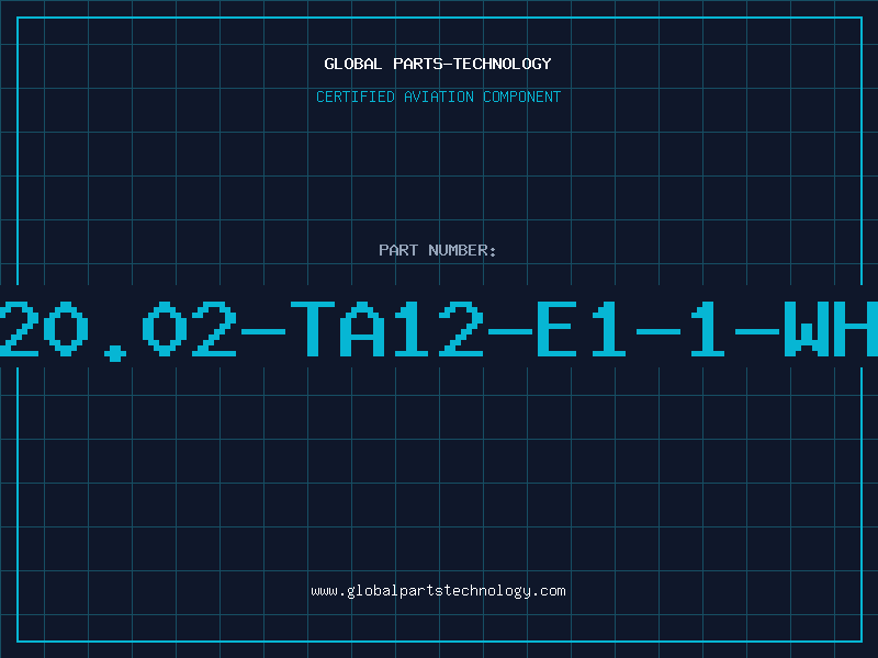 Aviation Part 320.02-TA12-E1-1-WHI