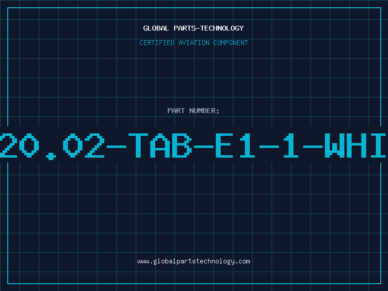 Aviation Part 320.02-TAB-E1-1-WHIT