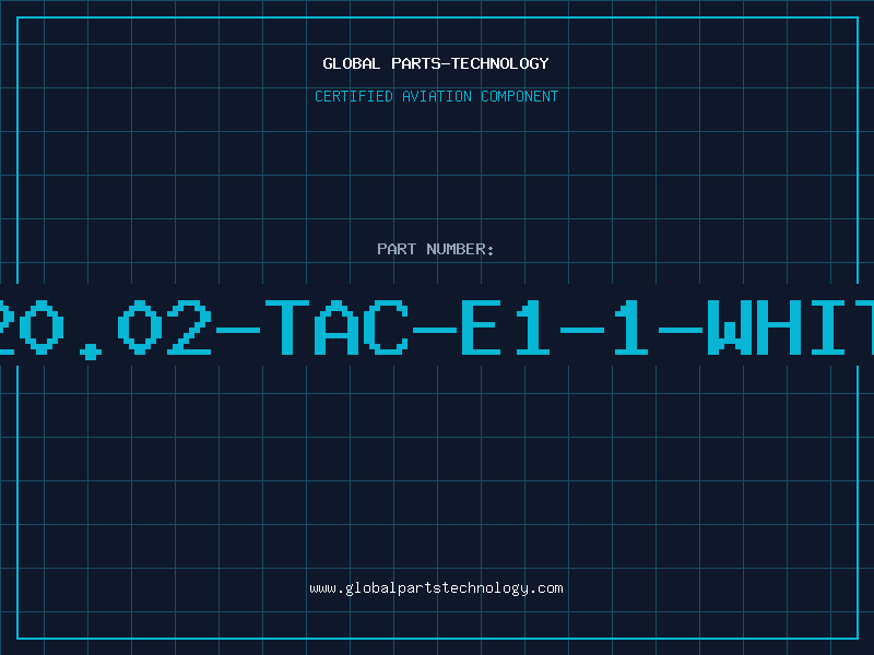 Aviation Part 320.02-TAC-E1-1-WHITE