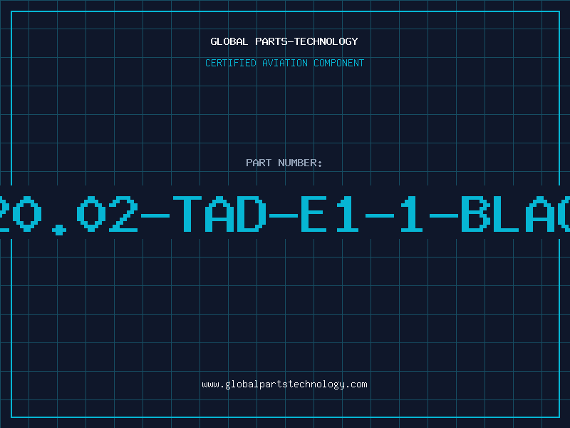 Aviation Part 320.02-TAD-E1-1-BLACK