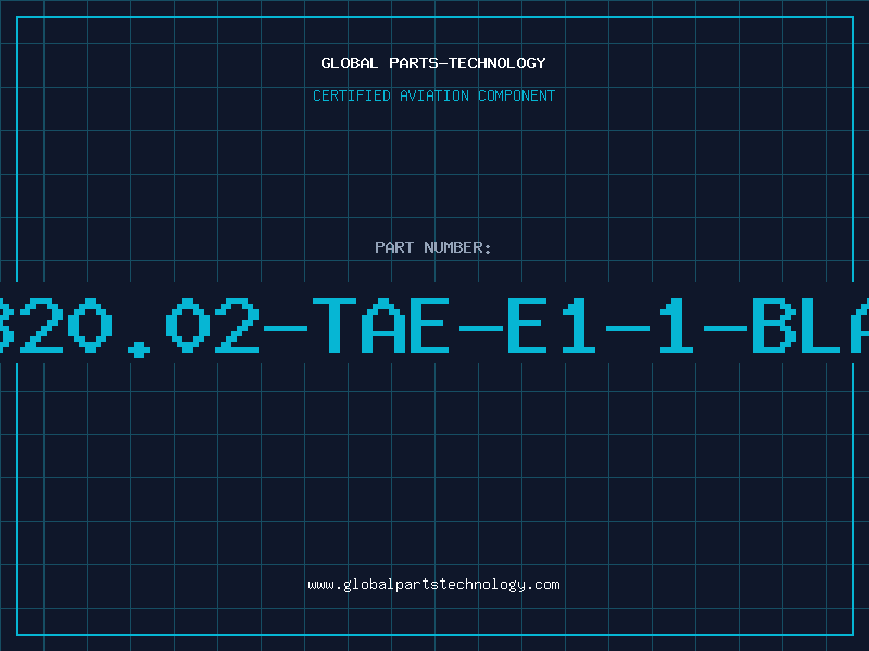 Aviation Part 320.02-TAE-E1-1-BLA