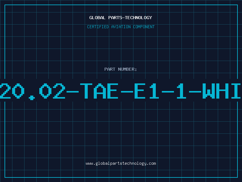 Aviation Part 320.02-TAE-E1-1-WHIT