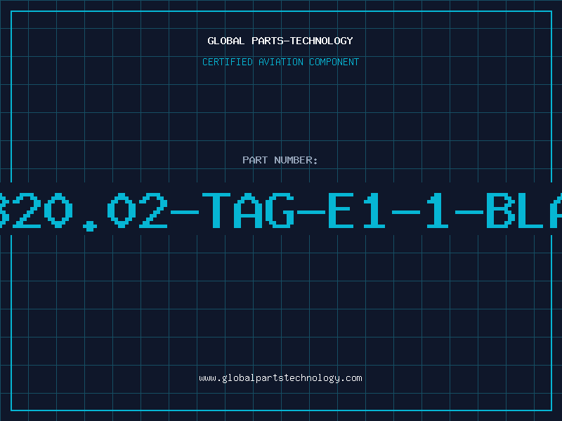 Aviation Part 320.02-TAG-E1-1-BLA