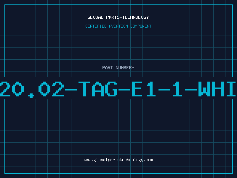 Aviation Part 320.02-TAG-E1-1-WHIT