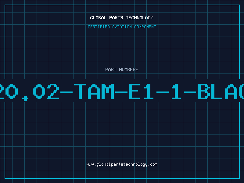 Aviation Part 320.02-TAM-E1-1-BLACK